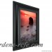 Three Posts Traditional Satin Black Picture Frame THRE3491